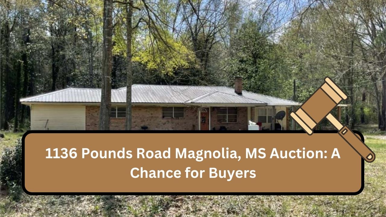 1136 Pounds Road Magnolia, MS Auction: A Chance for Buyers