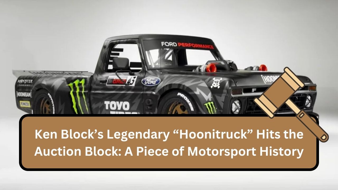 Ken Block’s Legendary “Hoonitruck” Hits the Auction Block: A Piece of Motorsport History