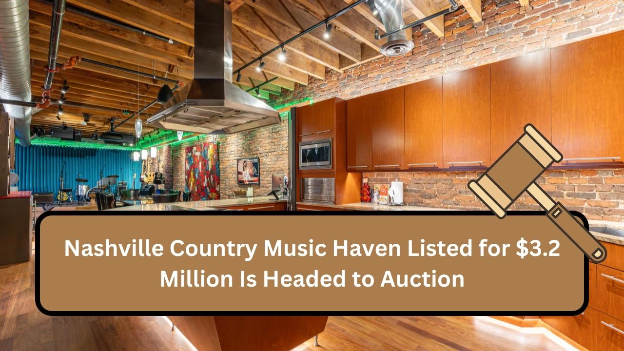 Nashville Country Music Haven Listed for $3.2 Million Is Headed to Auction