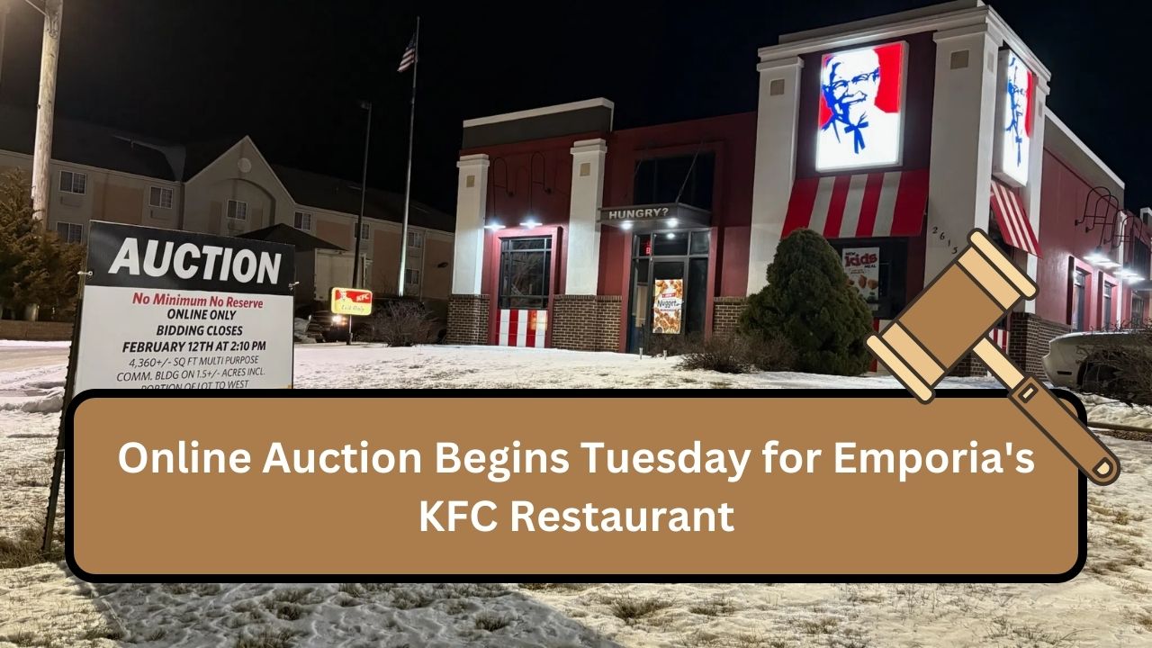 Online Auction Begins Tuesday for Emporia's KFC Restaurant