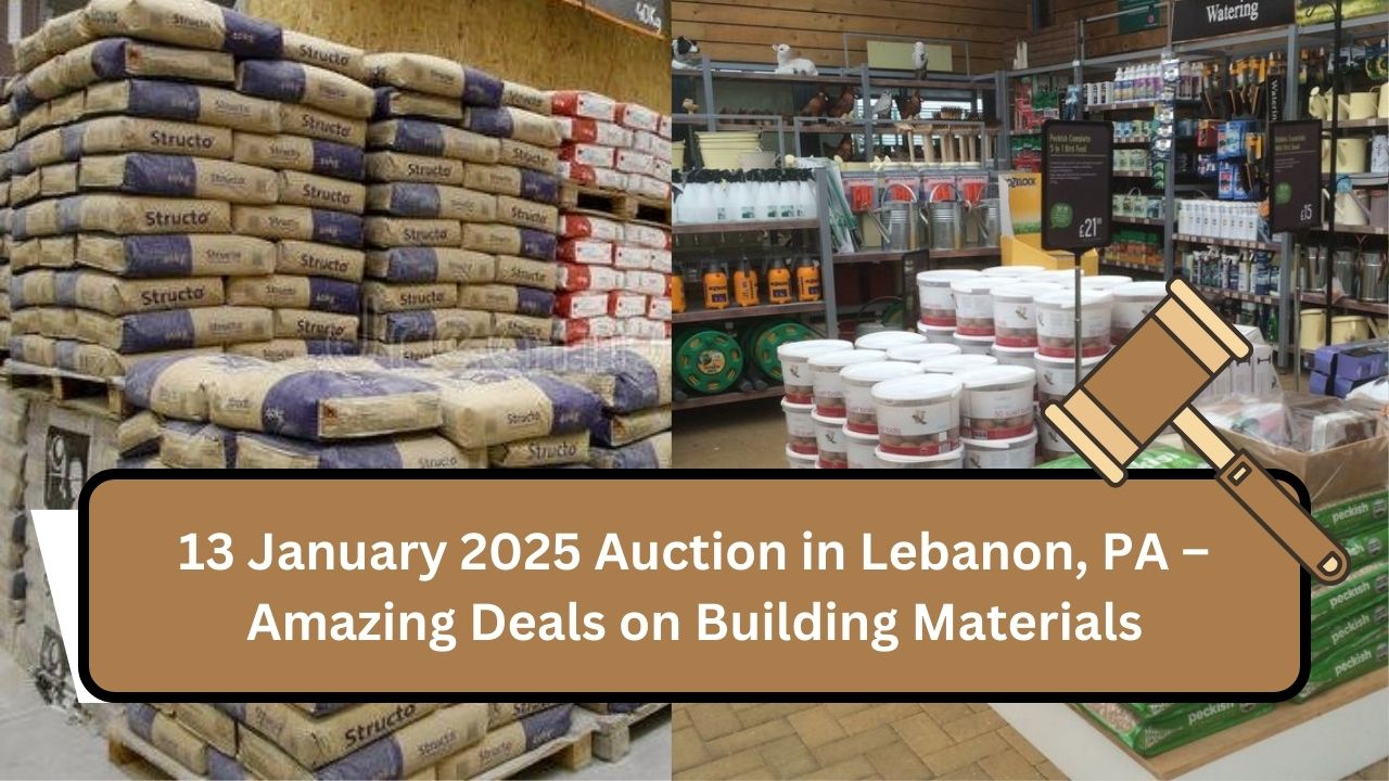 13 January 2025 Auction in Lebanon