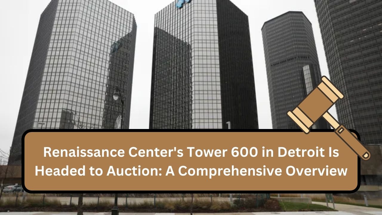 Renaissance Center's Tower 600 in Detroit Is Headed to Auction