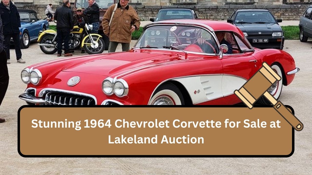 Stunning 1964 Chevrolet Corvette for Sale at Lakeland Auction