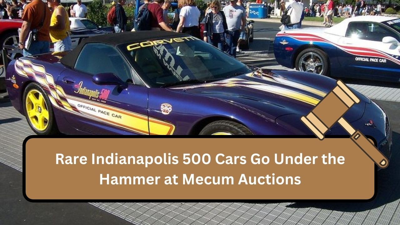 Rare Indianapolis 500 Cars Go Under the Hammer at Mecum Auctions