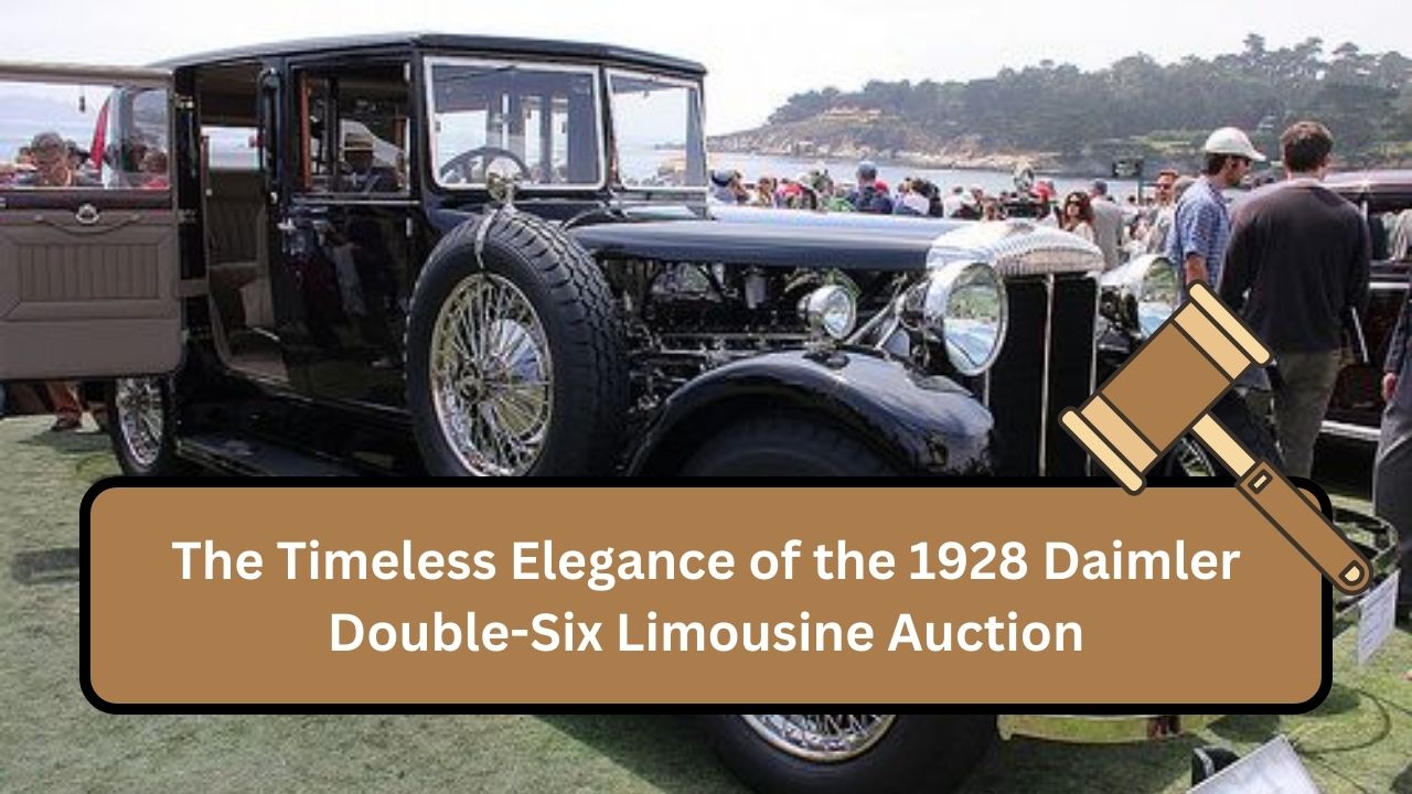 The Timeless Elegance of the 1928 Daimler Double-Six Limousine Auction